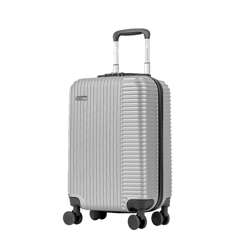 Mala de Viagem Bordo com Rodas 360º Classy 2 - Prata Prata 3