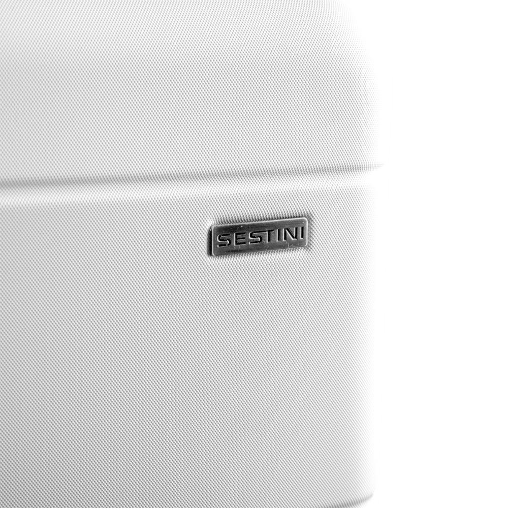 Mala de Viagem Bordo com Rodas 360º Essencial 2 - Branco Branco 10