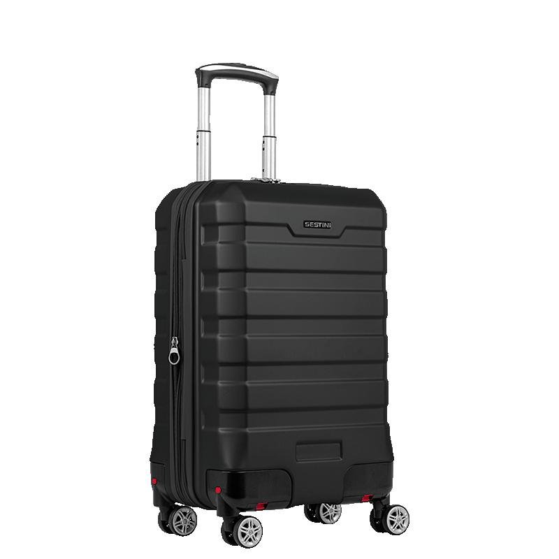 Mala de Viagem Bordo com Rodas 360º Wheeless 2T - Preto Preto 2