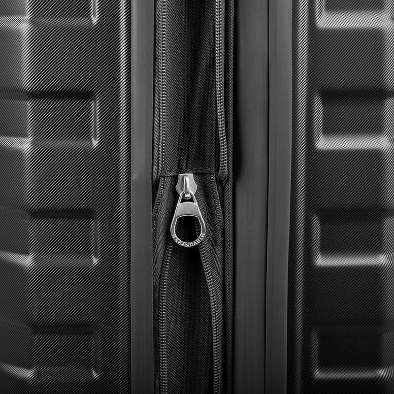 Mala de Viagem Bordo com Rodas 360º Wheeless 2T - Preto Preto 8