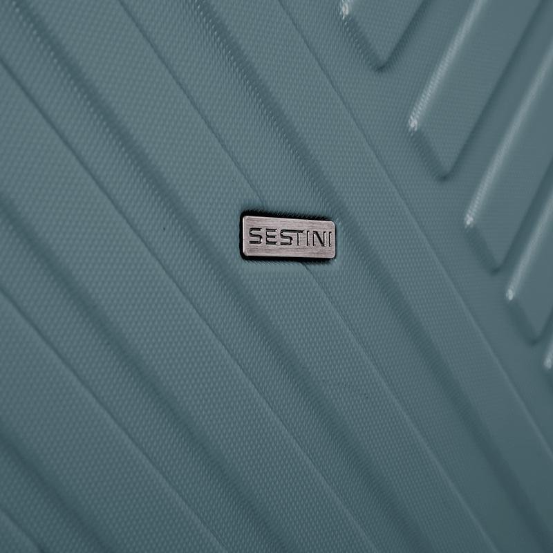 Mala de Viagem Grande com Rodas 360° Track - Verde Verde 9