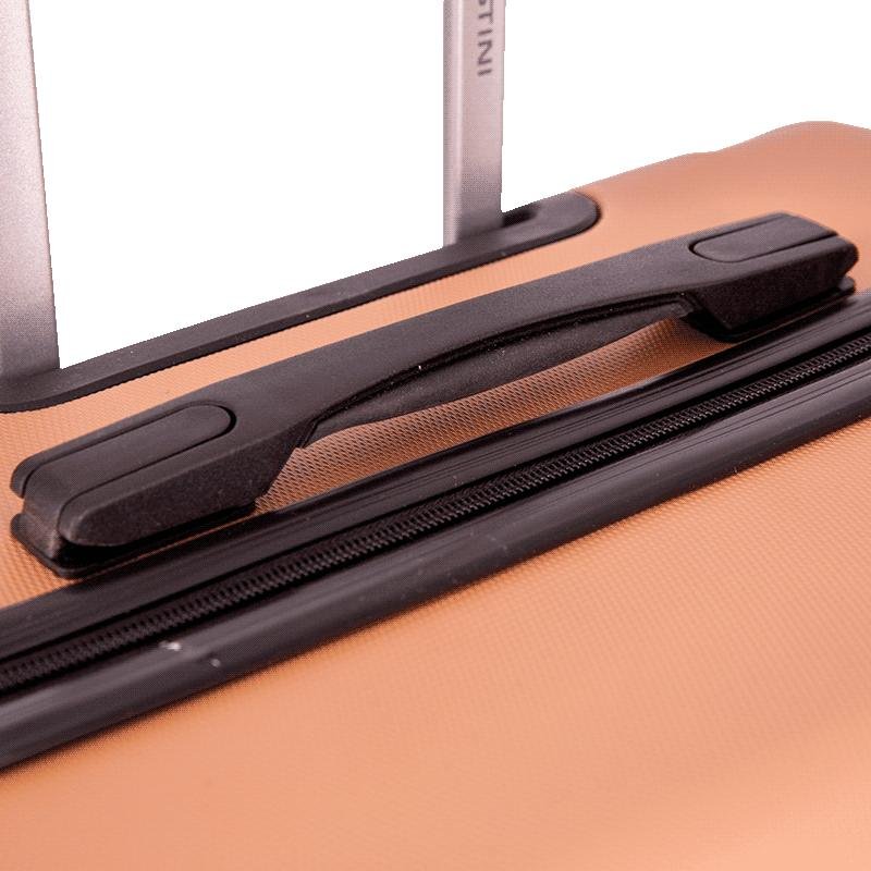 Mala de Viagem Grande com Rodas 360° Track Bege - Champagne Bege 8