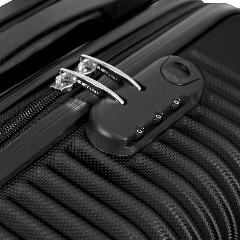 Mala de Viagem Bordo com Rodas 360º Classy 2 - Preto Preto 6