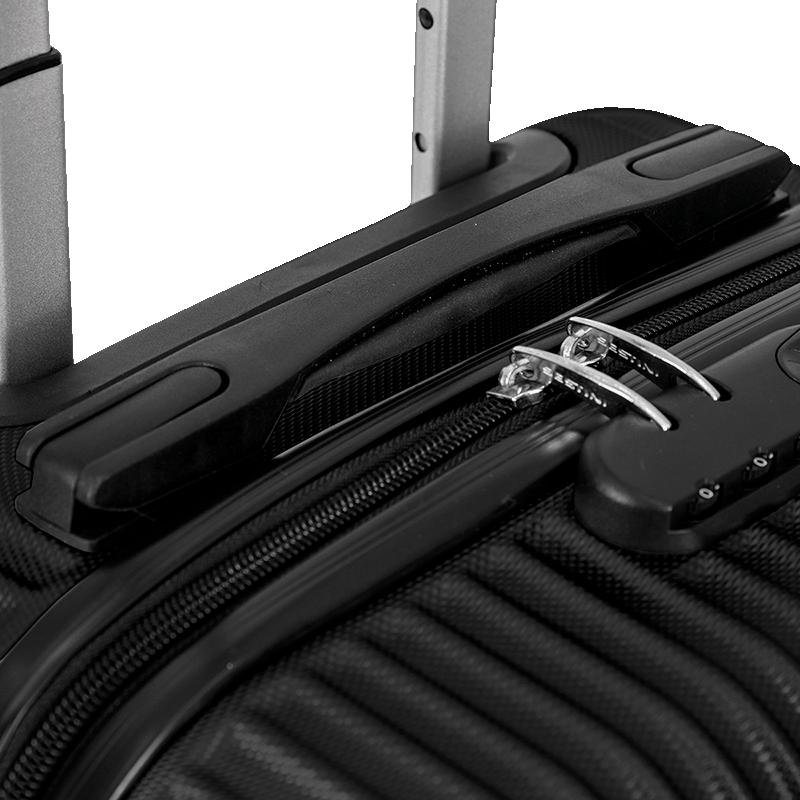 Mala de Viagem Bordo com Rodas 360º Classy 2 - Preto Preto 7