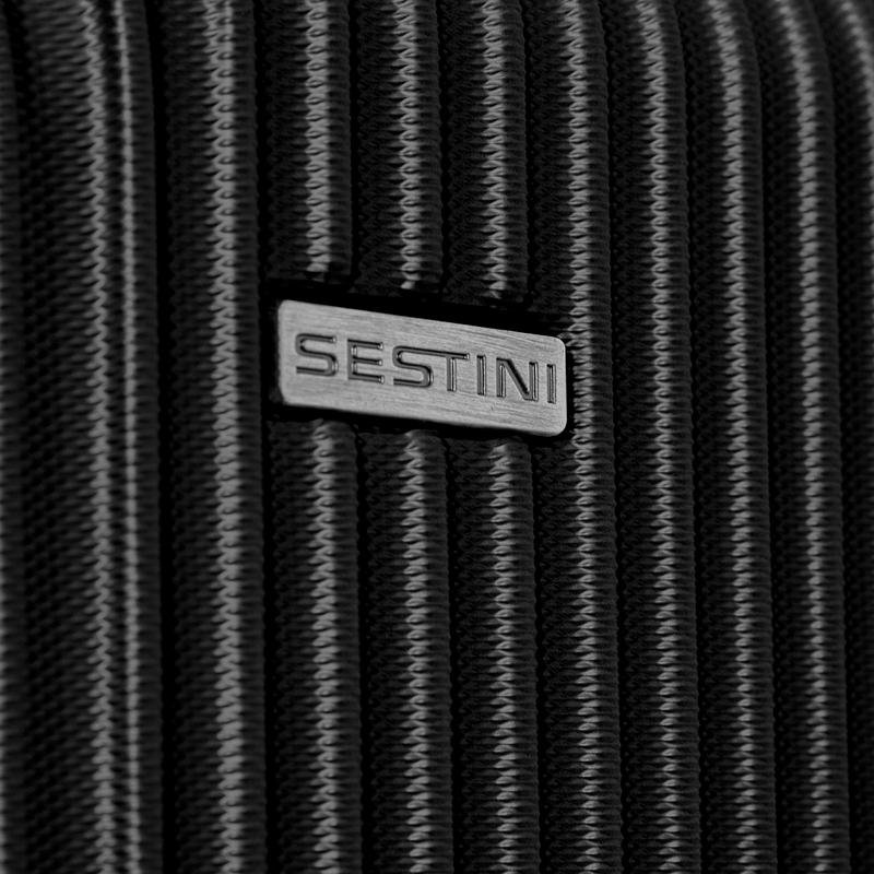 Mala de Viagem Bordo com Rodas 360º Classy 2 - Preto Preto 8