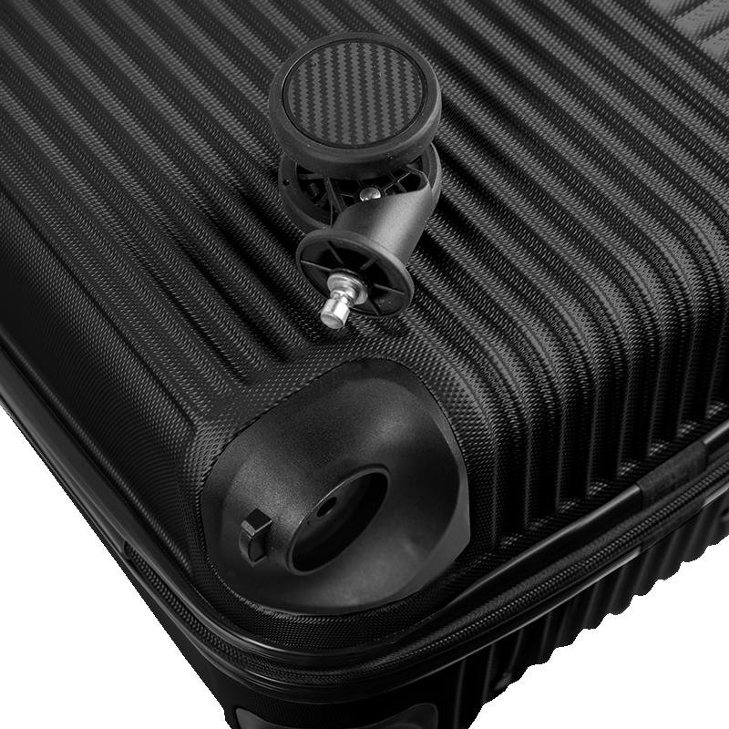 Mala de Viagem Bordo com Rodas 360º Classy 2 - Preto Preto 9