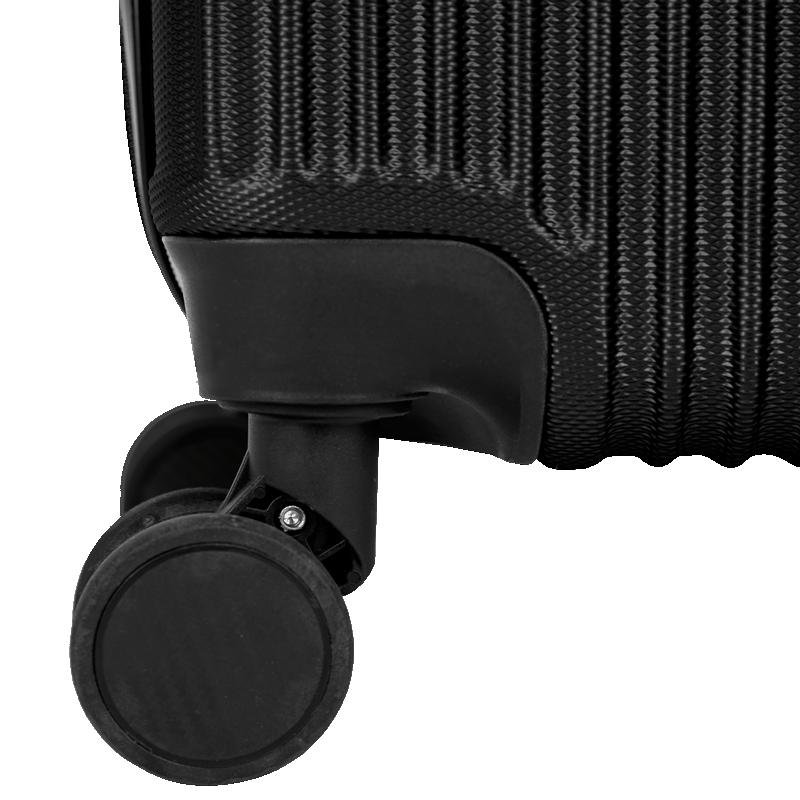 Mala de Viagem Bordo com Rodas 360º Classy 2 - Preto Preto 10