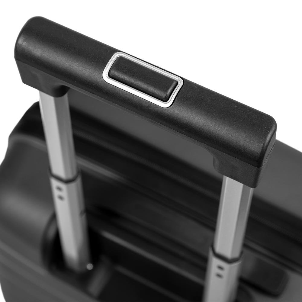 Mala de Viagem Bordo com Rodas 360° PP Essencial - Grafite Cinza 8