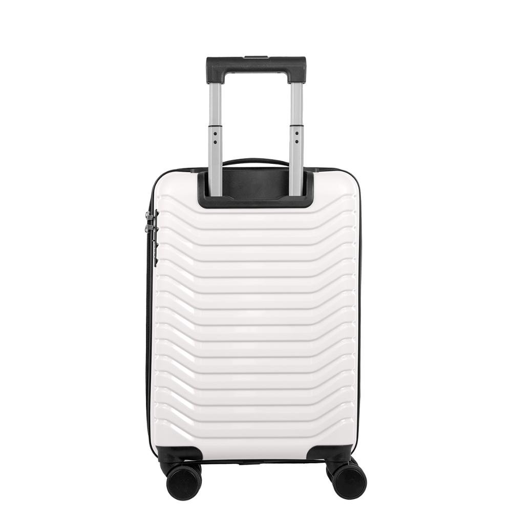 Mala Bordo em Polipropileno com Rodas 360º PP Basic - Branco Branco 4