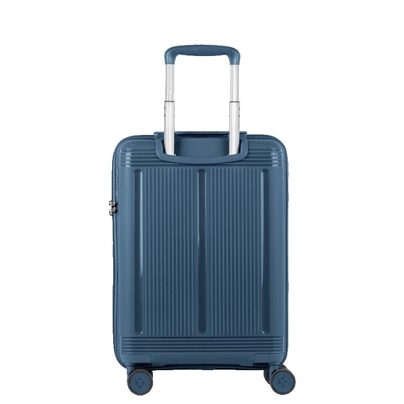 Mala de Viagem Bordo com Rodas 360° PP Pulse - Azul Petróleo Azul 4