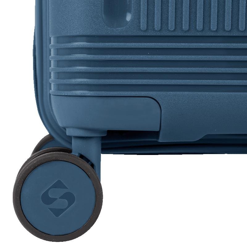 Mala de Viagem Bordo com Rodas 360° PP Pulse - Azul Petróleo Azul 7