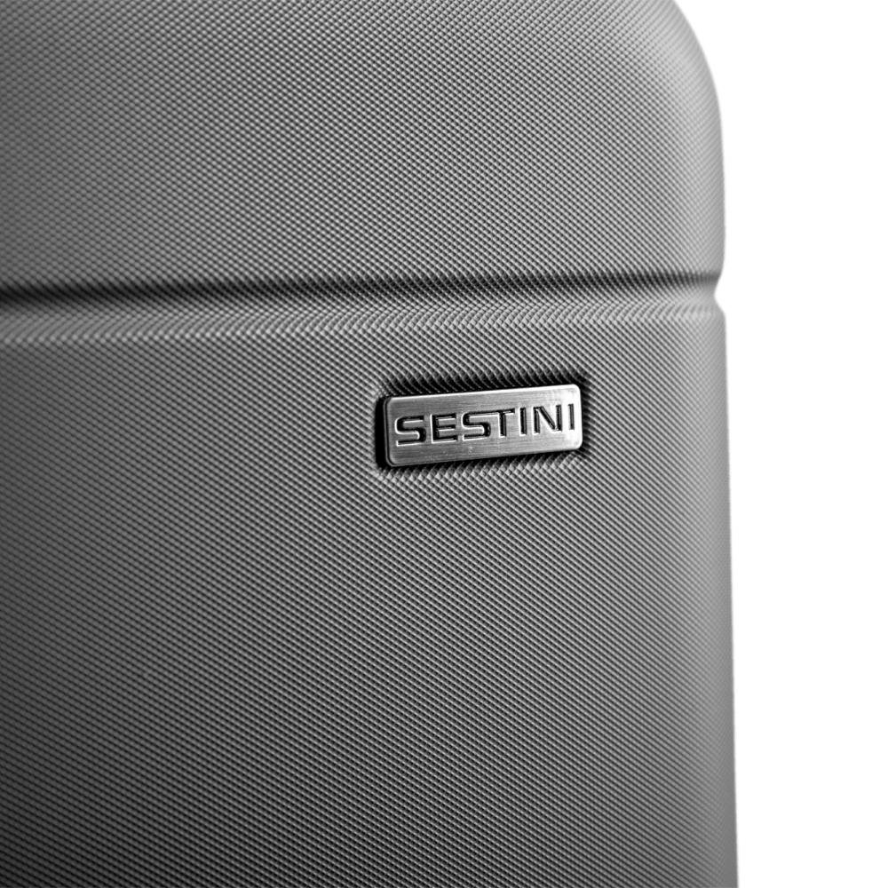 Mala de Viagem Bordo com Rodas 360º Essencial 2 - Prata Prata 10