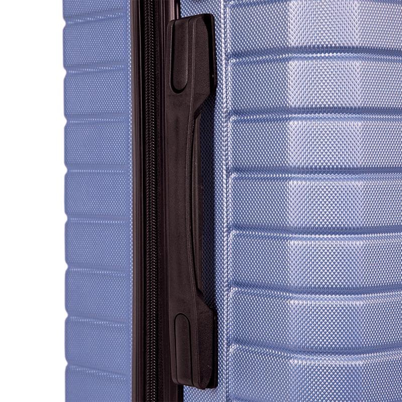 Mala de Viagem Grande com Rodas 360° Deluxe - Azul Azul 7