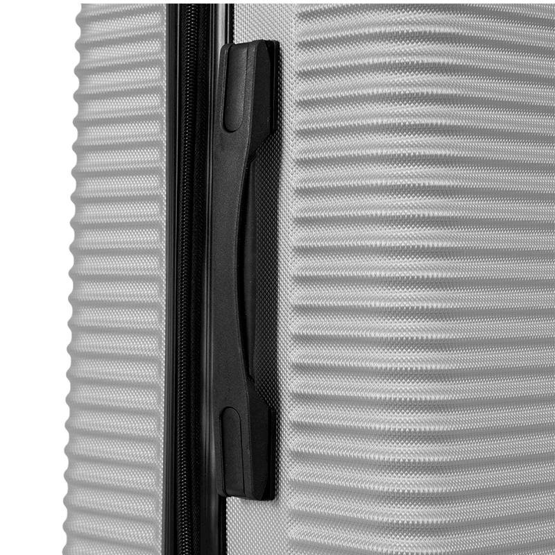 Mala de Viagem Grande com Rodas 360º Classy 2 - Prata Prata 9