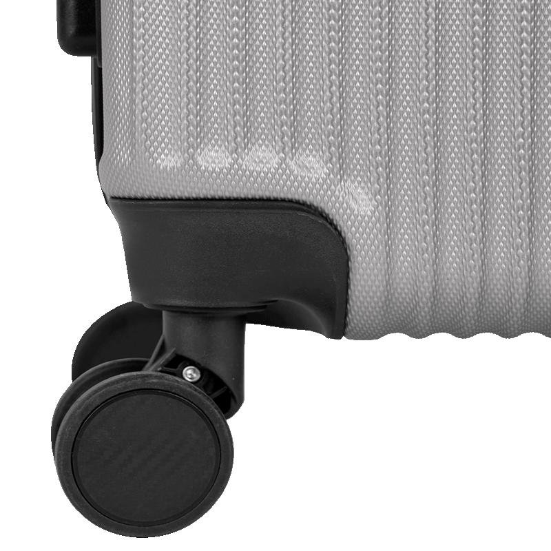 Mala de Viagem Grande com Rodas 360º Classy 2 - Prata Prata 10