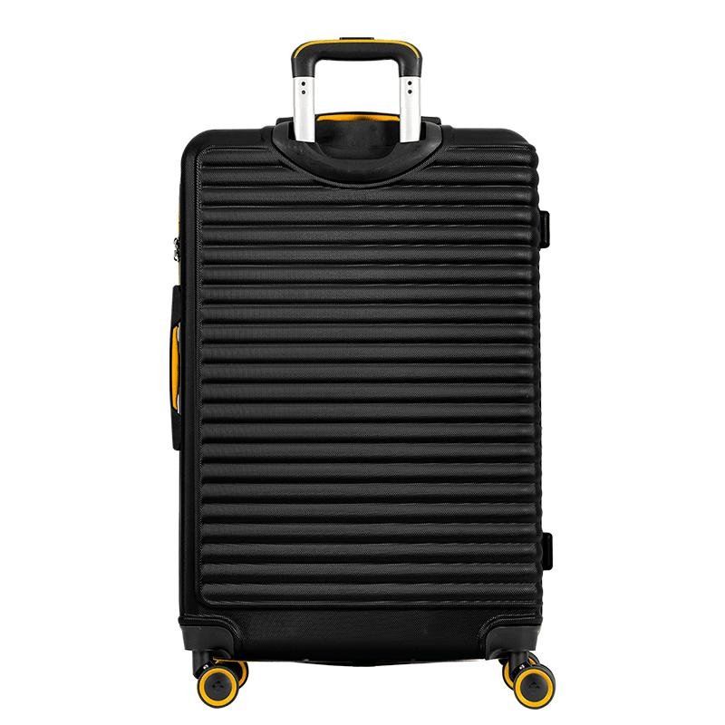 Mala de Viagem Grande com Rodas 360° Racer - Preto Preto 4