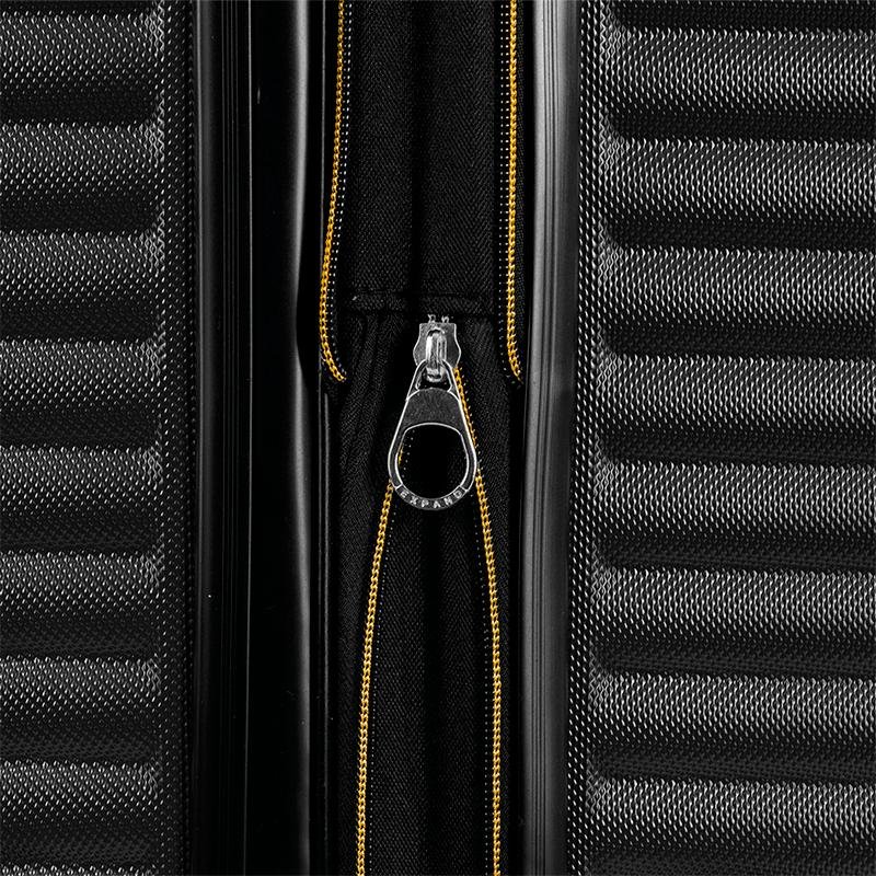 Mala de Viagem Grande com Rodas 360° Racer - Preto Preto 9