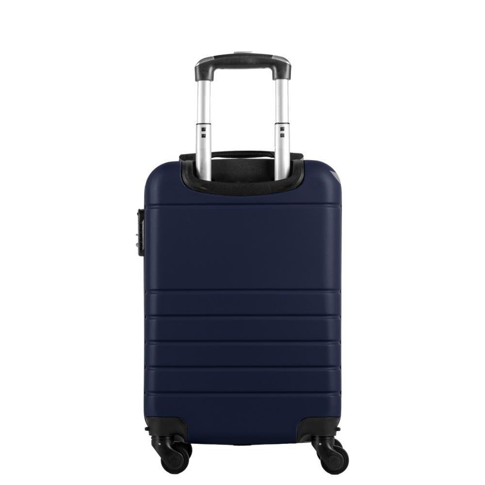Mala de Viagem Bordo com Rodas 360º Essencial 2 - Azul Marinho Azul 4