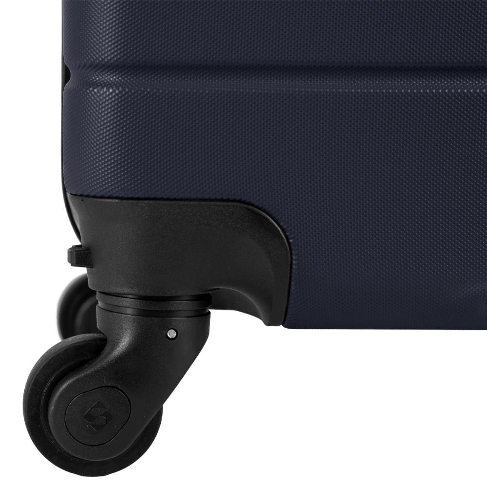 Mala de Viagem Bordo com Rodas 360º Essencial 2 - Azul Marinho Azul 8