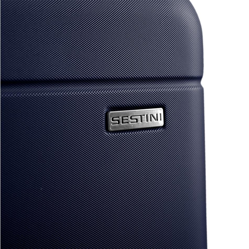 Mala de Viagem Bordo com Rodas 360º Essencial 2 - Azul Marinho Azul 10