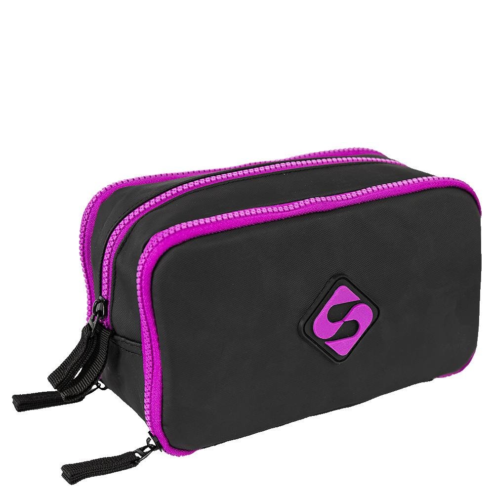 Estojo Especial 3 Compartimentos Hydroblock - Preto E Roxo Preto 2