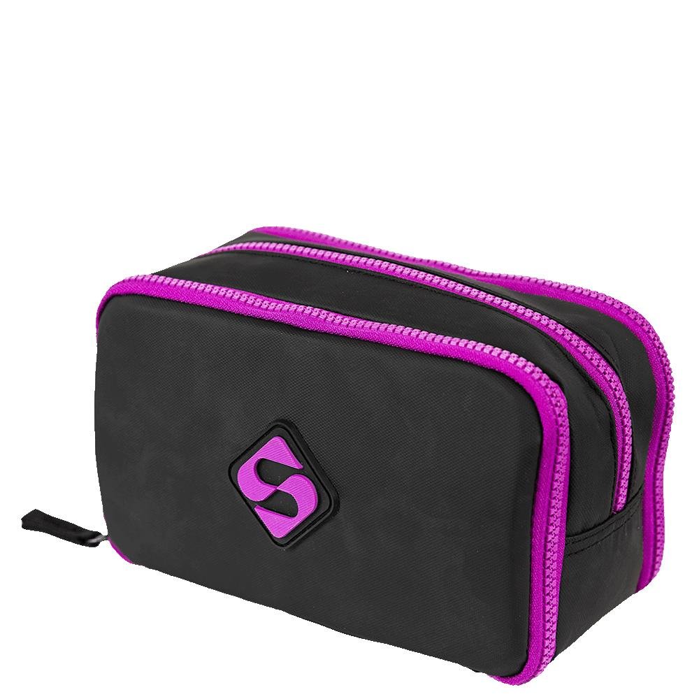 Estojo Especial 3 Compartimentos Hydroblock - Preto E Roxo Preto 3