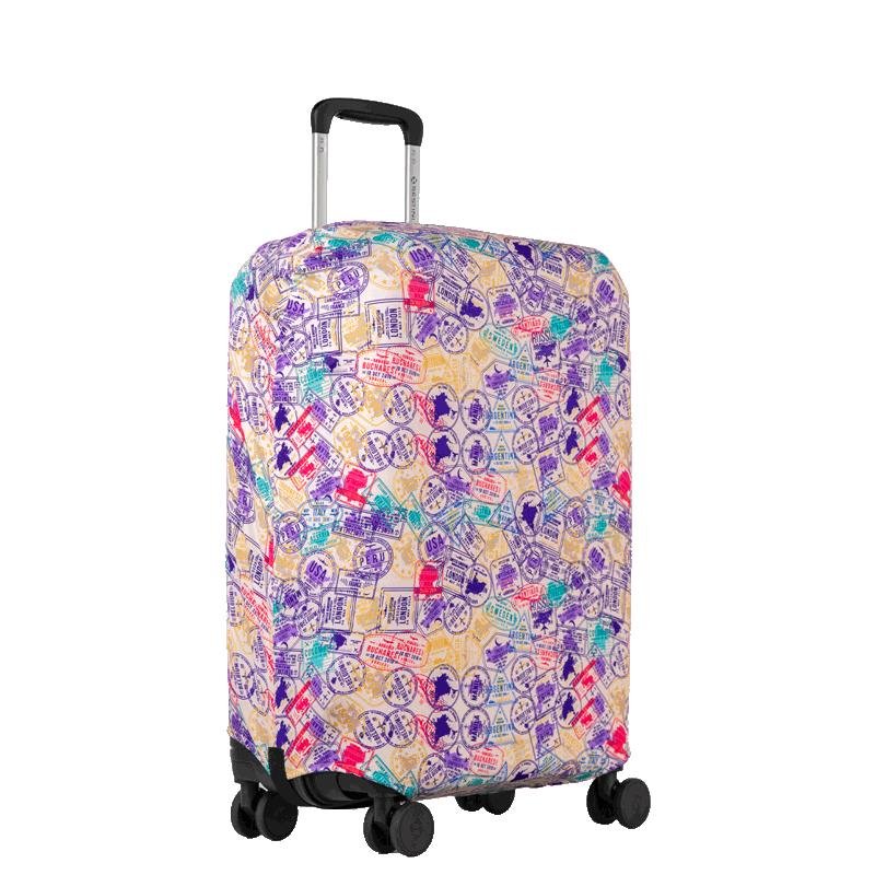 Capa Protetora de Mala Média - Stamps Multicores 2