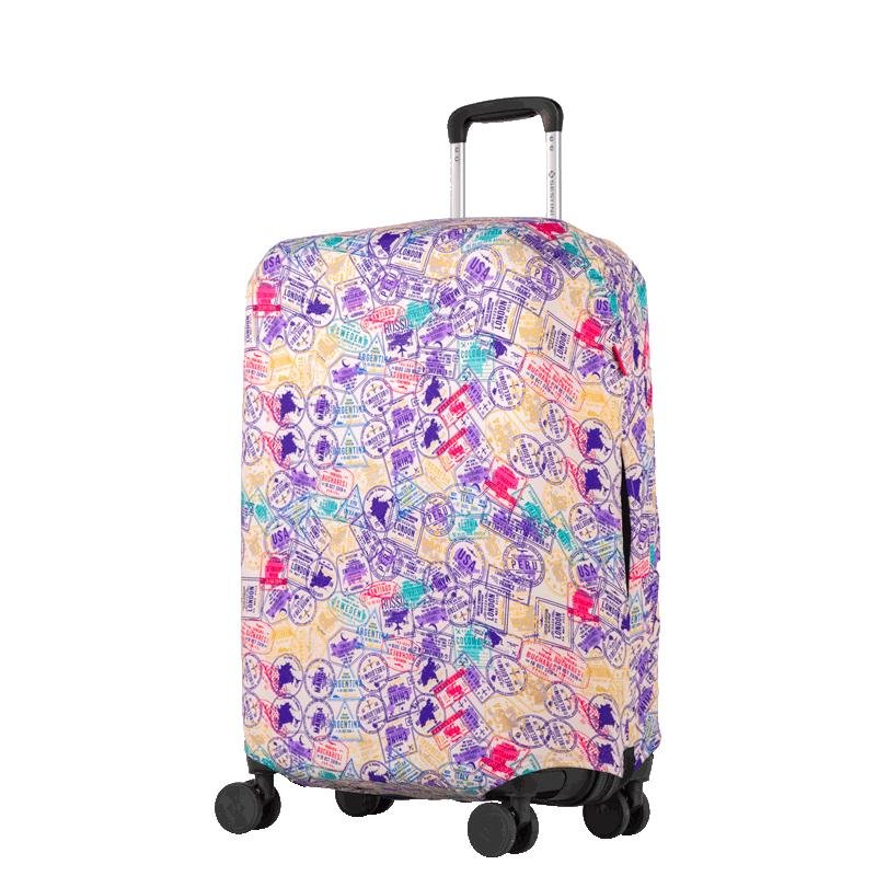 Capa Protetora de Mala Média - Stamps Multicores 3