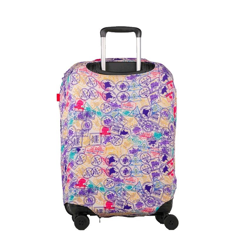 Capa Protetora de Mala Média - Stamps Multicores 4