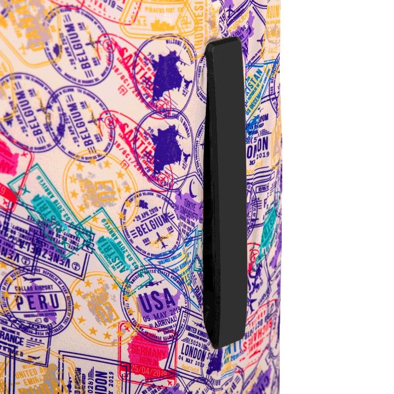 Capa Protetora de Mala Média - Stamps Multicores 5