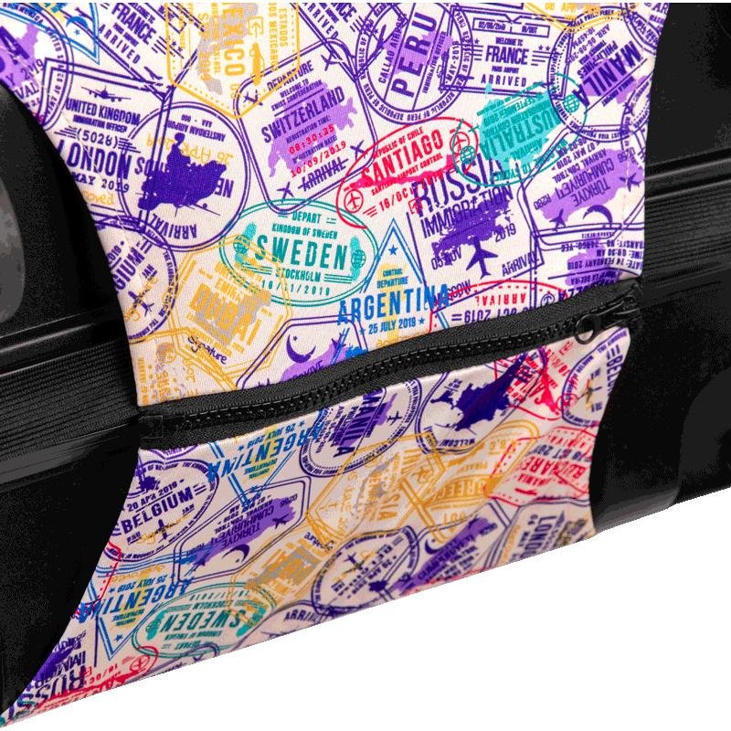 Capa Protetora de Mala Média - Stamps Multicores 6