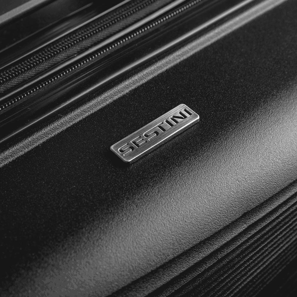 Mala de Viagem Bordo com Rodas 360º PP Joy - Preto Preto 9