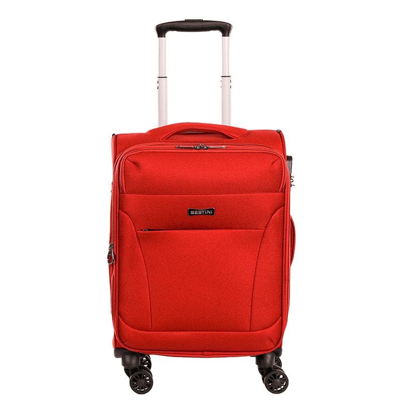 Mala de Viagem Bordo com Rodas Duplas 360° Ultralight 5T Plus Laranja - Telha