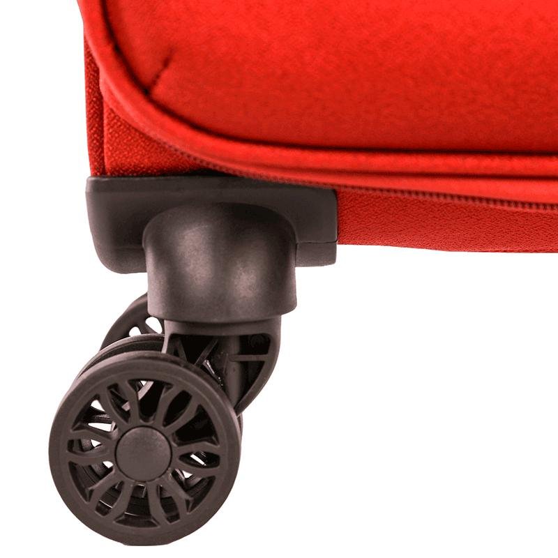 Mala de Viagem Bordo com Rodas Duplas 360° Ultralight 5T Plus Laranja - Telha Laranja 11