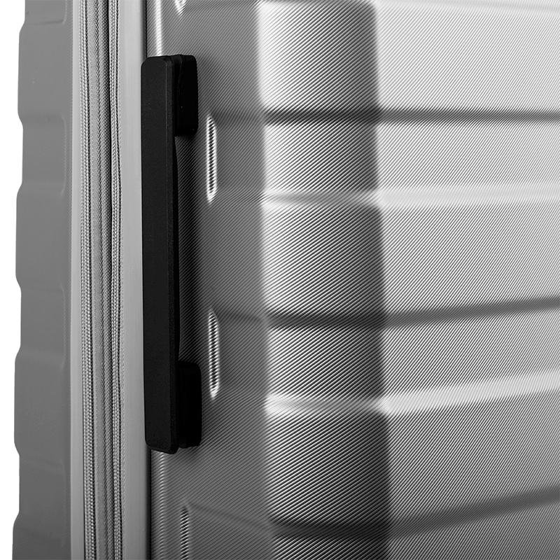 Mala de Viagem Grande com Rodas 360º Wheeless 2T - Prata Prata 8