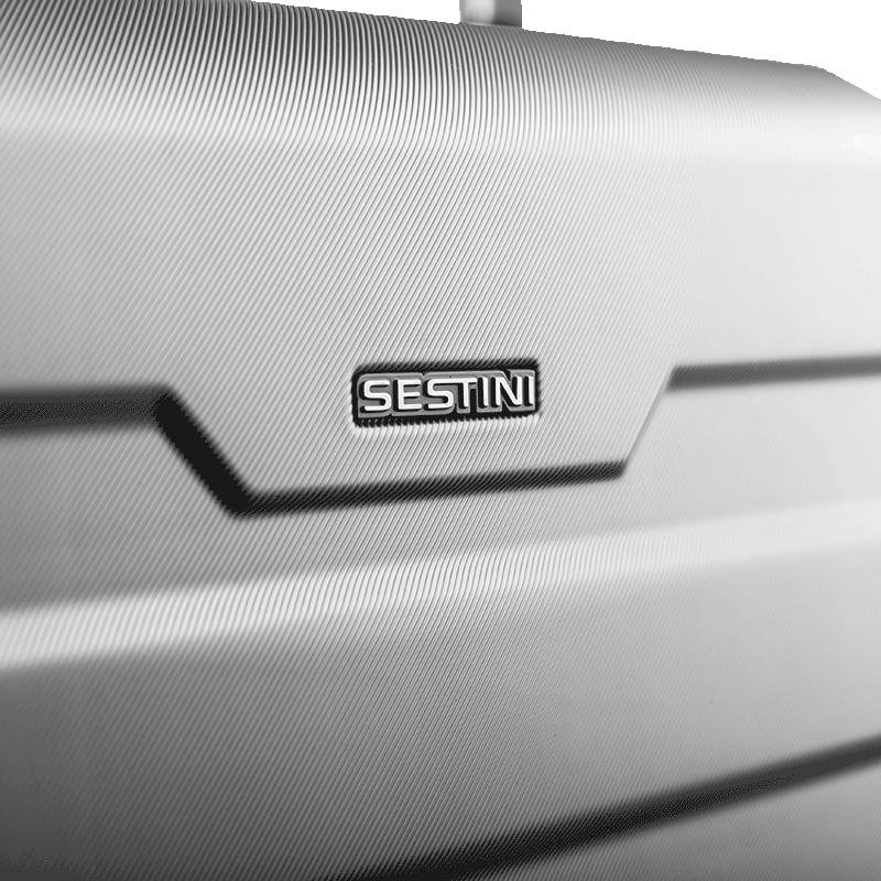 Mala de Viagem Grande com Rodas 360º Wheeless 2T - Prata Prata 10