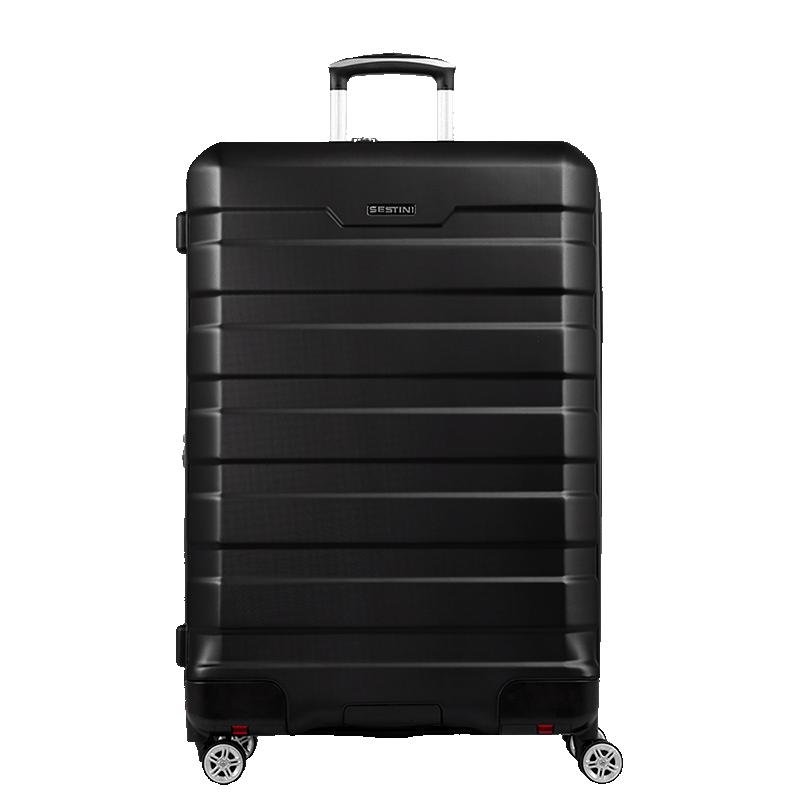 Mala de Viagem Grande com Rodas 360º Wheeless 2T - Preto