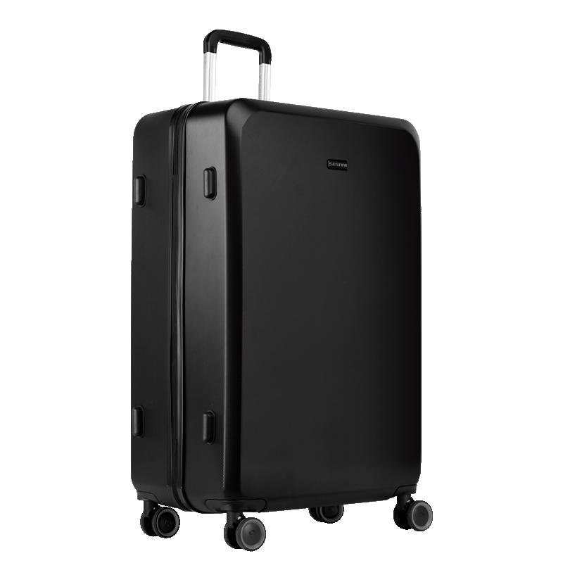 Mala de Viagem Grande Rodas 360 º Uno Racer - Preto Preto 2