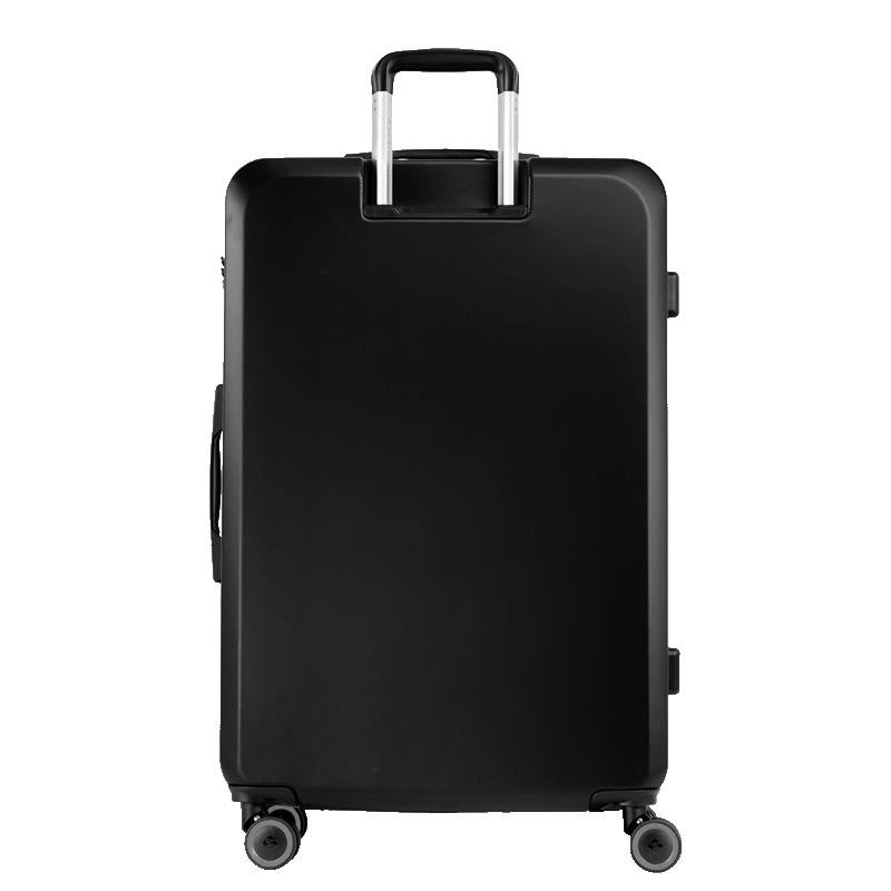 Mala de Viagem Grande Rodas 360 º Uno Racer - Preto Preto 4