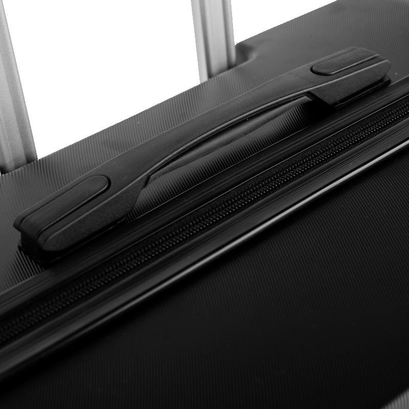Mala de Viagem Grande Rodas 360 º Uno Racer - Preto Preto 8