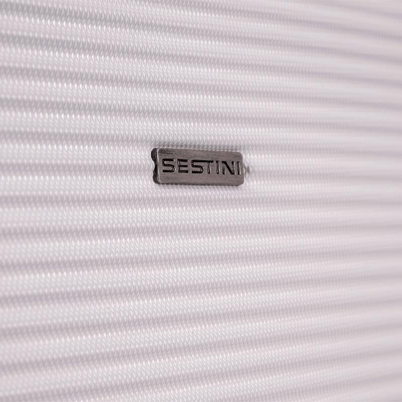 Mala de Viagem Média com Rodas 360° 4 All 5T - Branco Branco 11