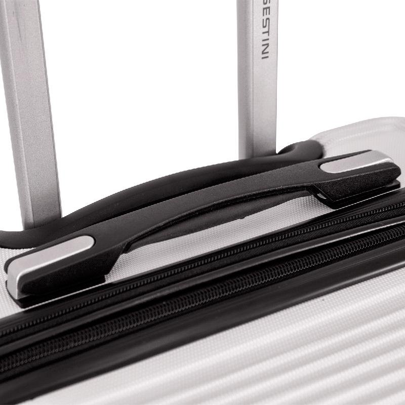 Mala de Viagem Média com Rodas 360° 4 All 5T - Branco Branco 8