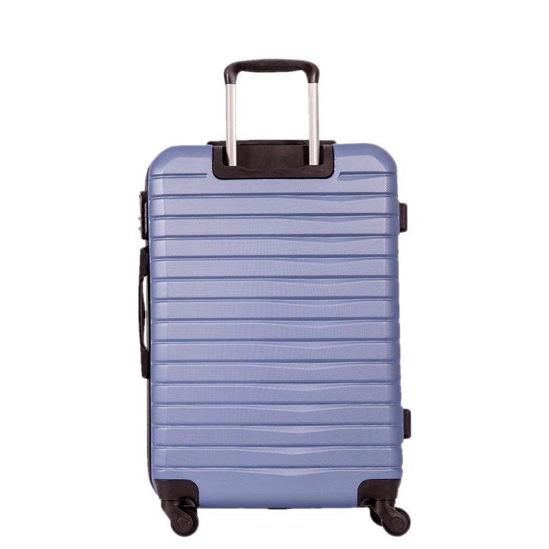 Mala de Viagem Média com Rodas 360° Deluxe - Azul Azul 4