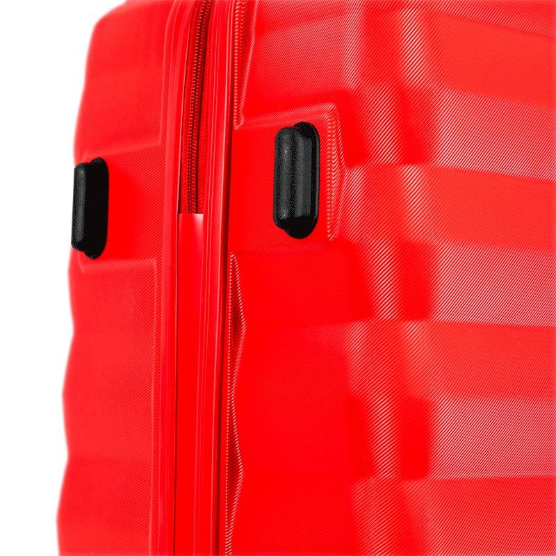 Mala de Viagem Média com Rodas 360° Neo - Vermelho Vermelho 7