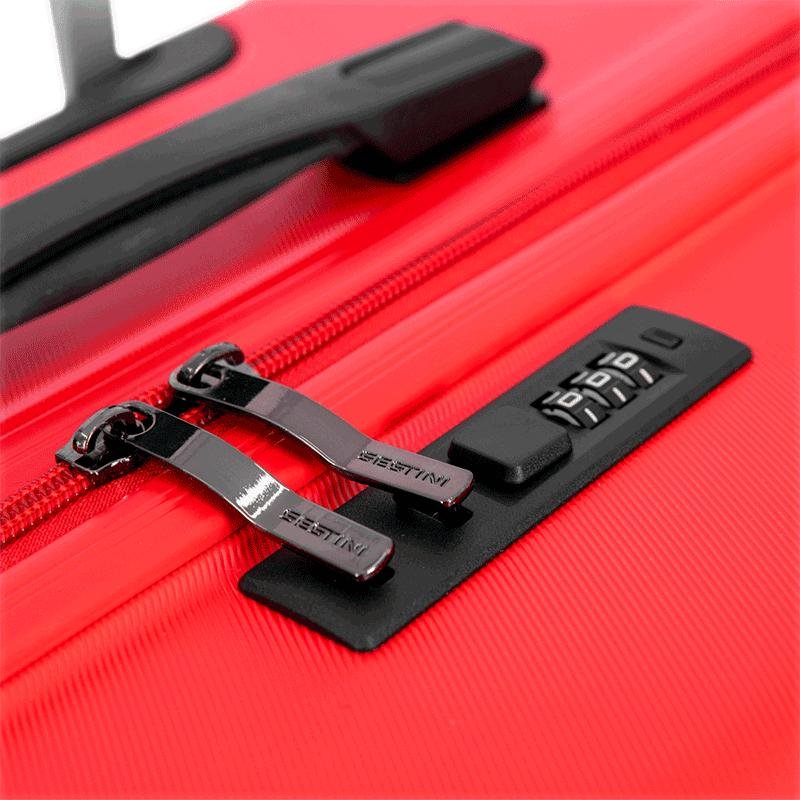 Mala de Viagem Média com Rodas 360° Neo - Vermelho Vermelho 8