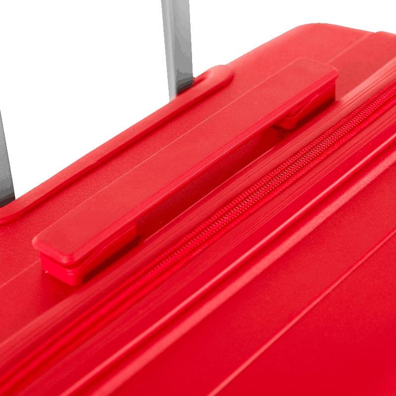 Mala de Viagem Média com Rodas 360° PP Pulse - Vermelho Vermelho 11