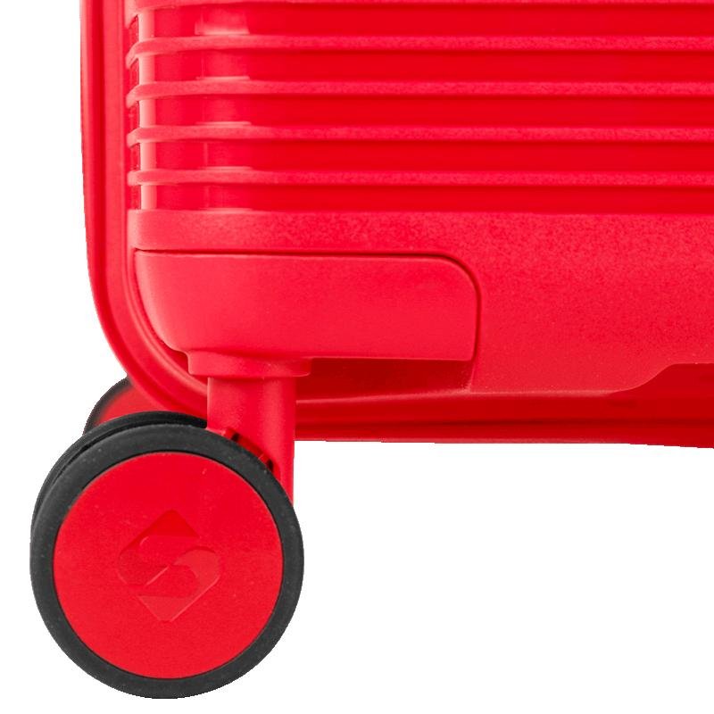 Mala de Viagem Média com Rodas 360° PP Pulse - Vermelho Vermelho 7