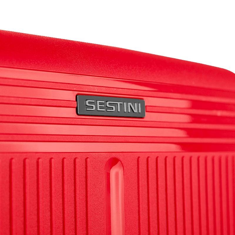 Mala de Viagem Média com Rodas 360° PP Pulse - Vermelho Vermelho 8