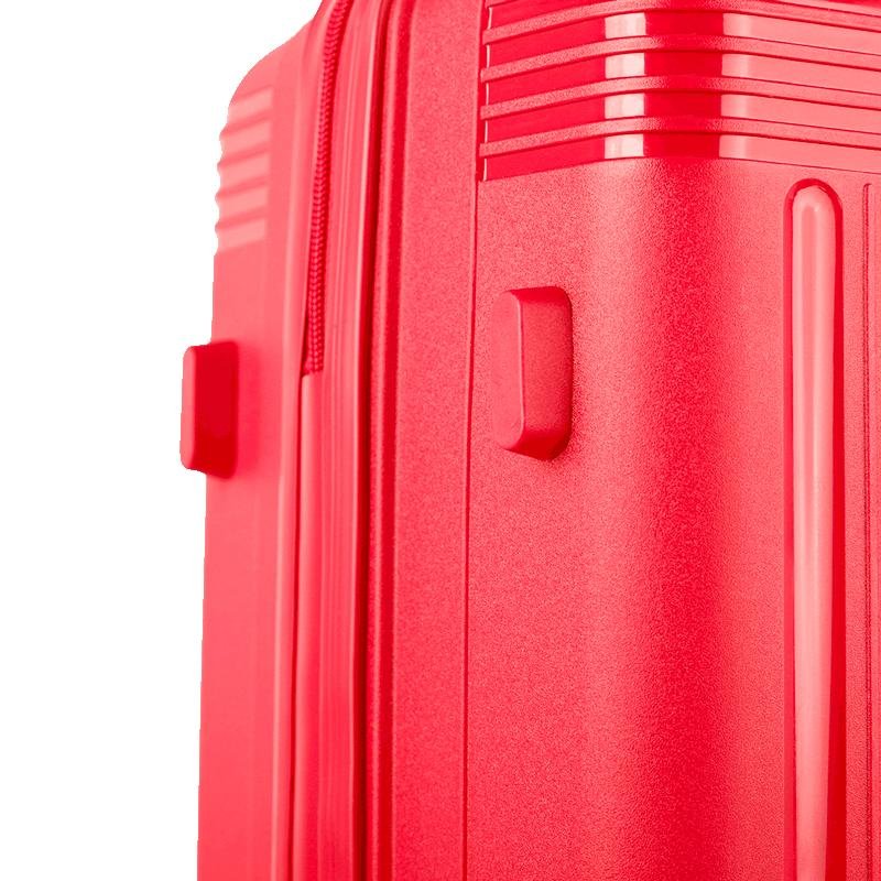 Mala de Viagem Média com Rodas 360° PP Pulse - Vermelho Vermelho 10
