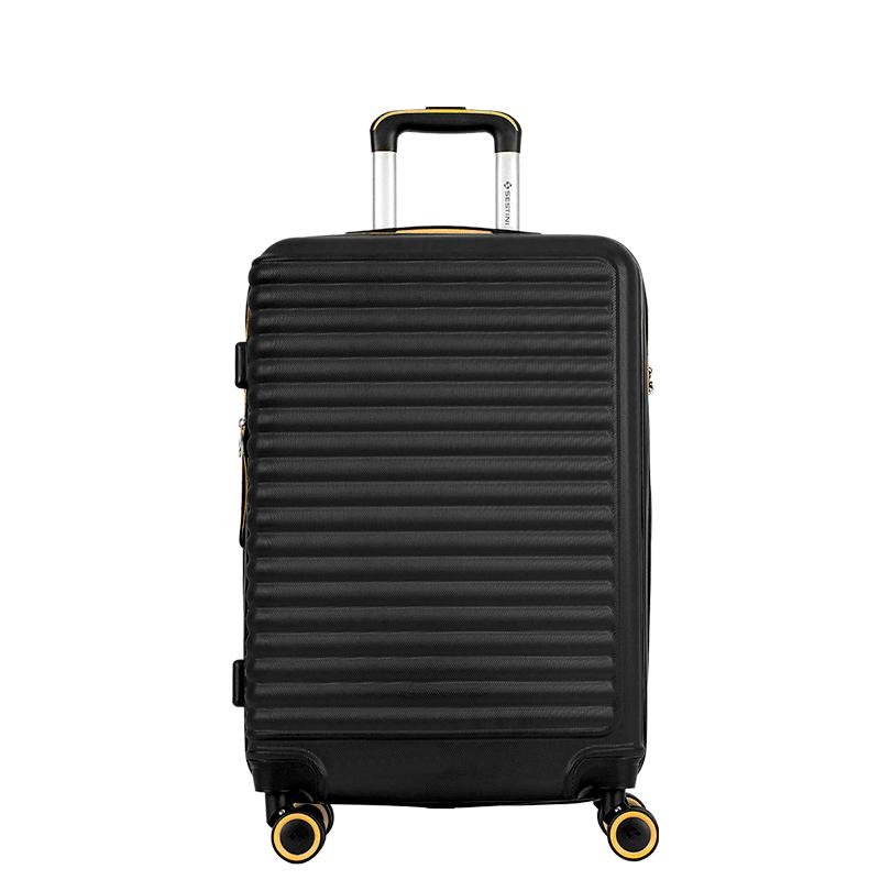Mala de Viagem Média com Rodas 360° Racer - Preto